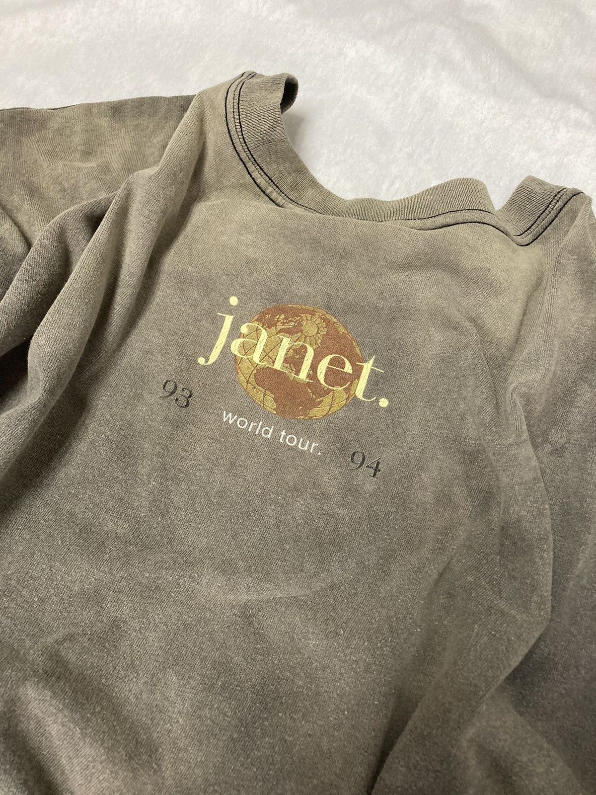 Band Tees × Rap Tees × Vintage Vintage Janet Jackson T shirt 93 94 Size US XL / EU 56 / 4 - 5 Thumbnail