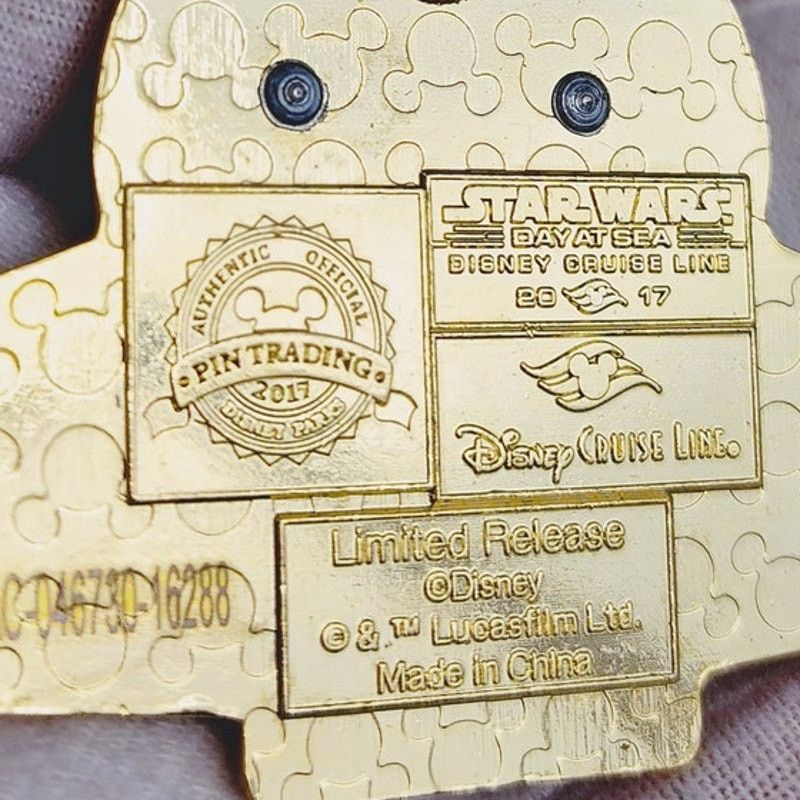 Disney DCL Star Wars Day At Sea 2017 Limited Release Pin NIP Size ONE SIZE - 7 Thumbnail