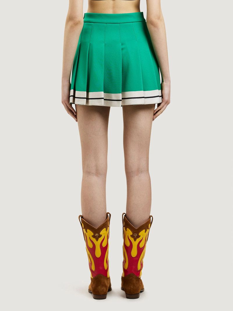 Palm Angels o1y1125 Mini Skirt in Multicolor Size 32" / US 10 / IT 46 - 4 Thumbnail