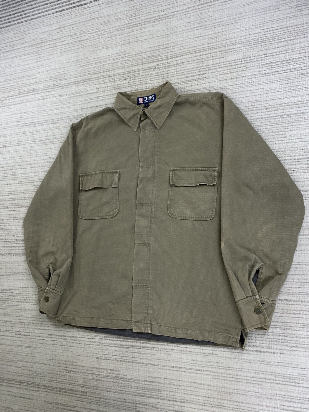 Chaps Ralph Lauren × Japanese Brand × Vintage Vintage Chaps Ralph Lauren Distressed Jacket Size US M / EU 48-50 / 2 - 4 Thumbnail