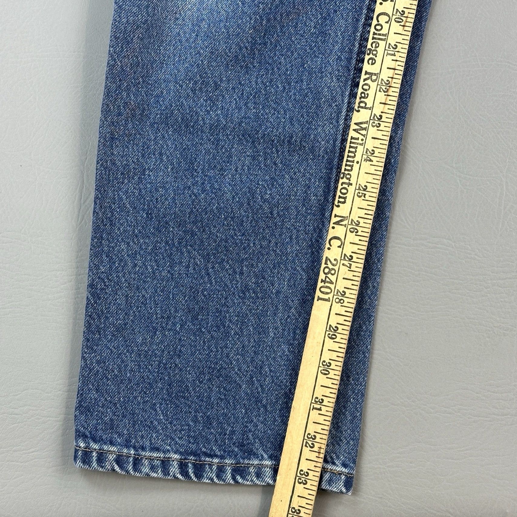 Vintage VINTAGE LL Bean Jeans Women's 12 Tall 30x33 Blue Mom High Rise Natural Fit 90s Y2K Mens Womens Girls Size 34" / US 12 / IT 48 - 3 Thumbnail