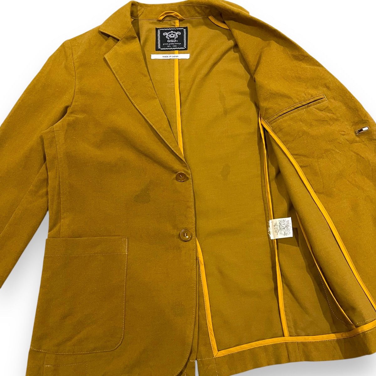 Japanese Brand × Vintage GRAND GLOBAL DESIGN MADE IN JAPAN RAYON JACKET Size US M / EU 48-50 / 2 - 7 Thumbnail