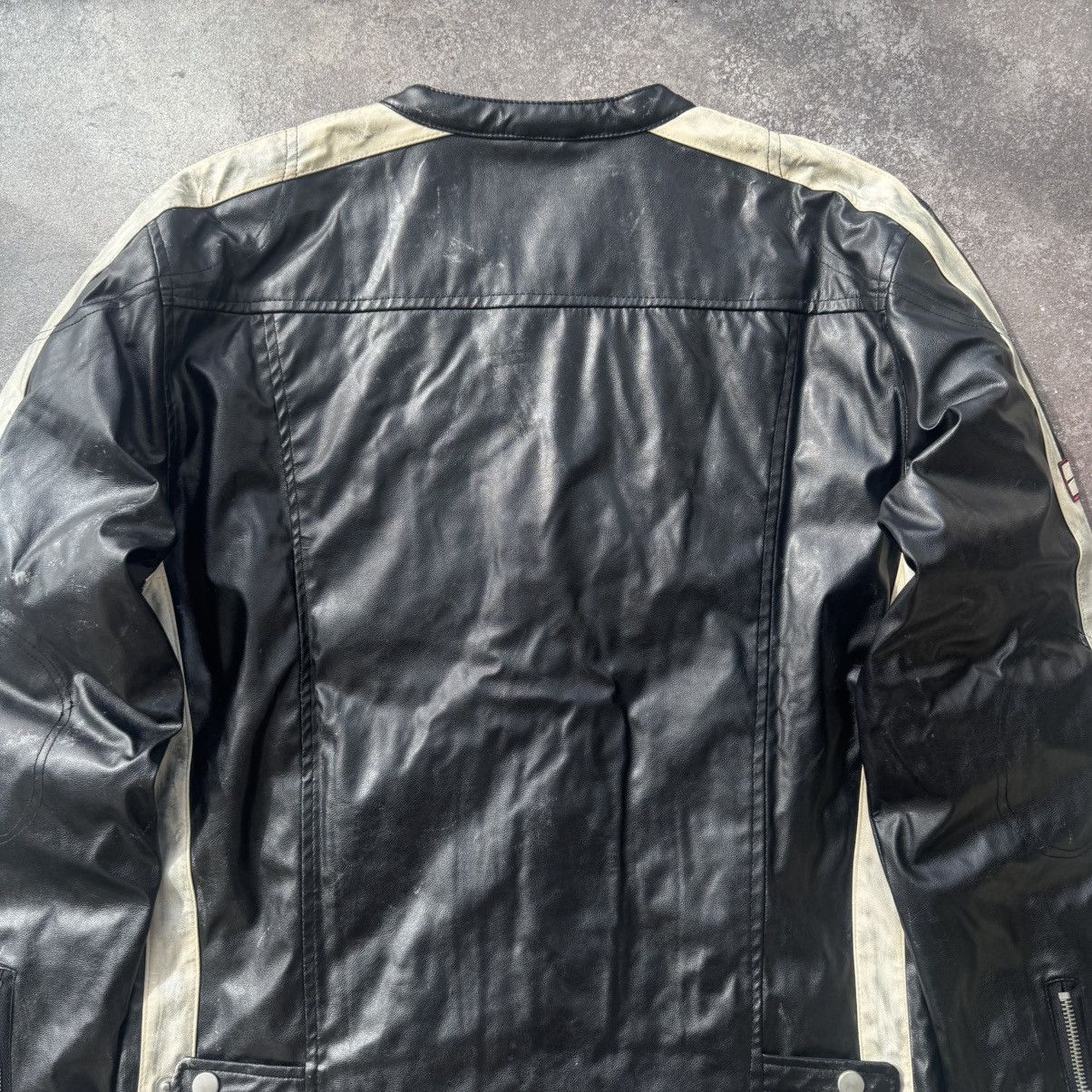 Hysteric Glamour Amazing Vintage Racing Faux Leather Moto Jacket Size US S / EU 44-46 / 1 - 13 Thumbnail