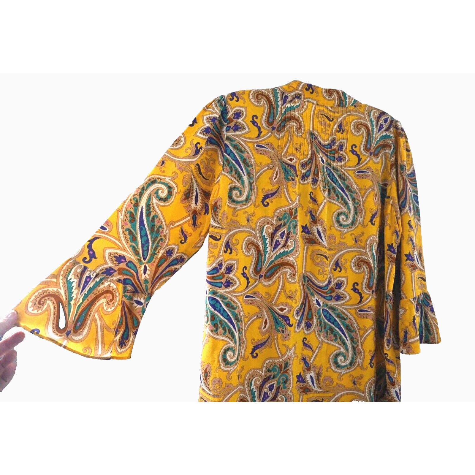 Tibi Tibi Multi Floral Silk Tomato Girl Fairy Shift Dress 4 Mend Size S / US 4 / IT 40 - 11 Thumbnail