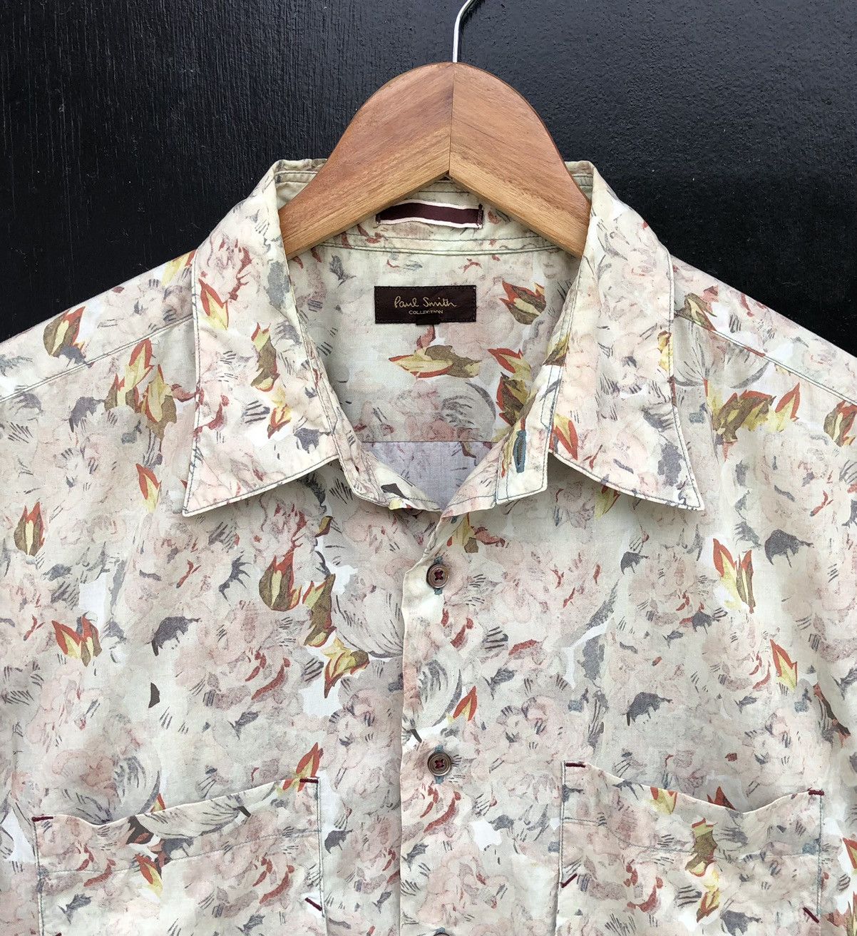 Paul Smith Paul Smith Collection Floral Printed Short Sleeve Size US L / EU 52-54 / 3 - 6 Thumbnail