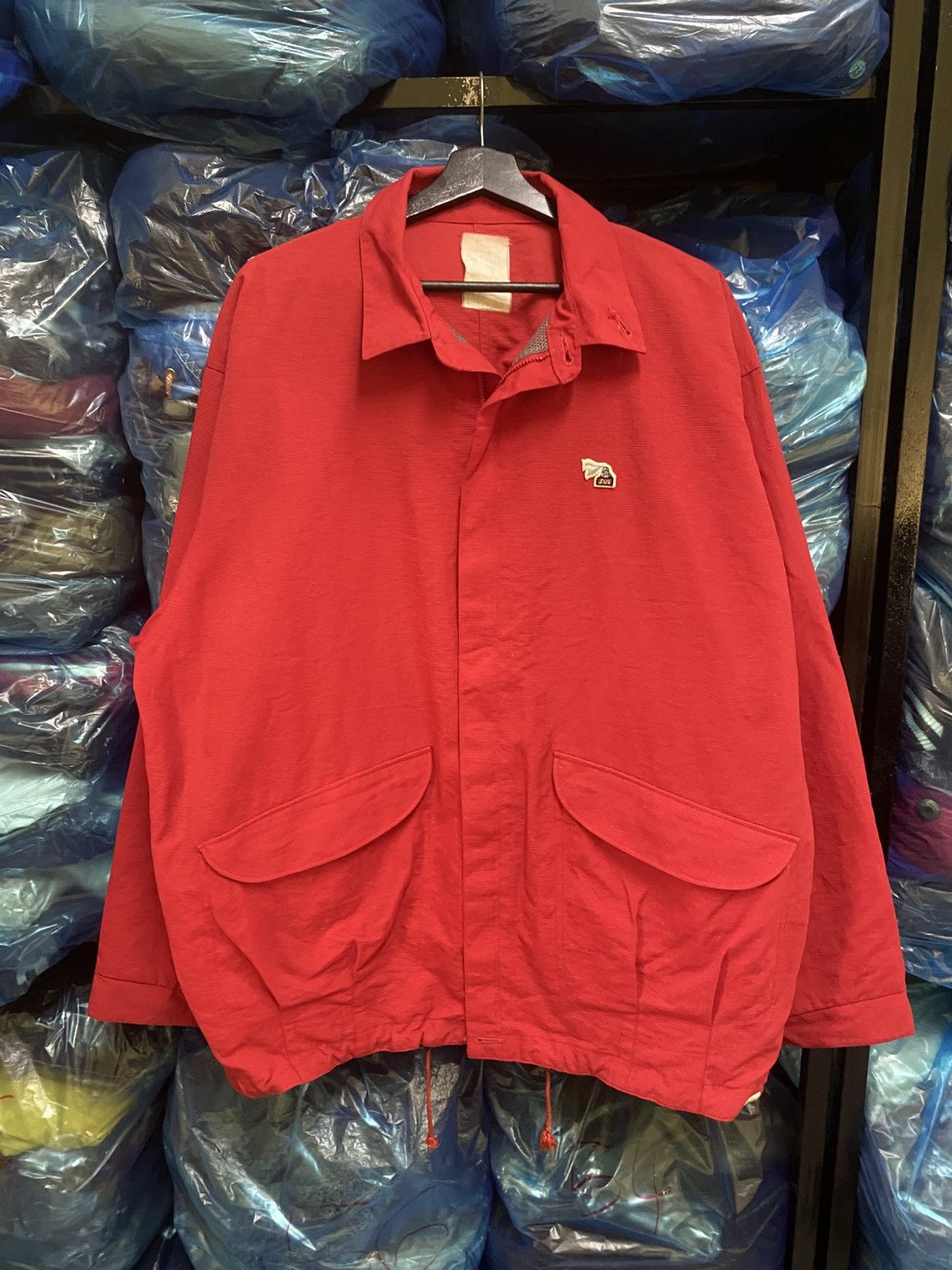 Other Vintage SUZ Logo Red Japanese Windbreaker Nylon Jacket Size US XL / EU 56 / 4 - 1 Thumbnail