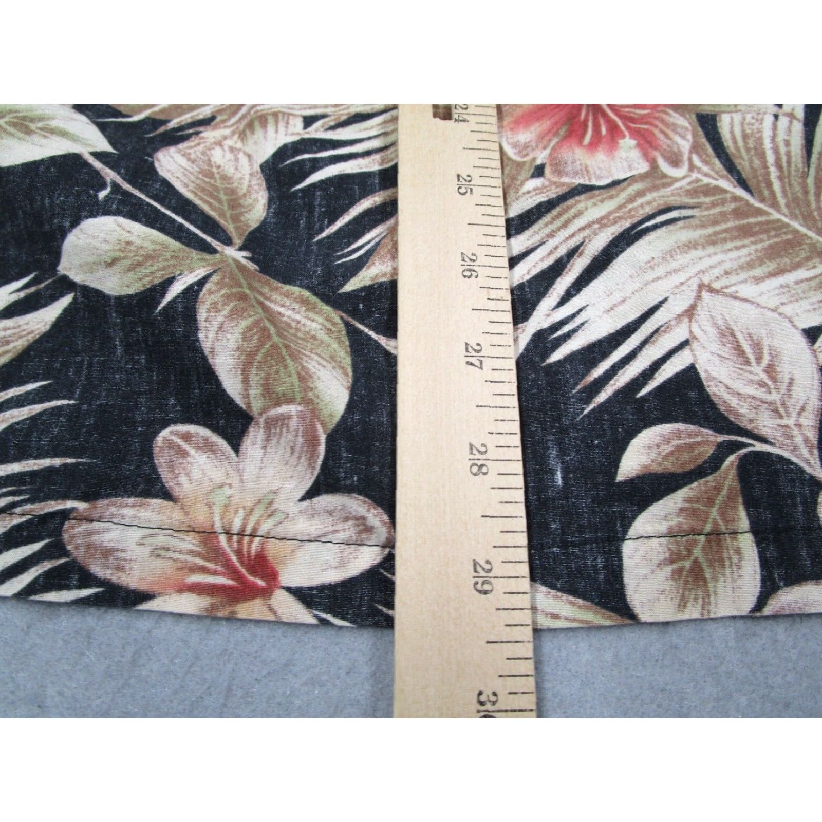 Tori Richard Tori Richard Hawaiian Shirt Mens Extra Large Black Floral Button Up Made in USA Size US XL / EU 56 / 4 - 6 Thumbnail