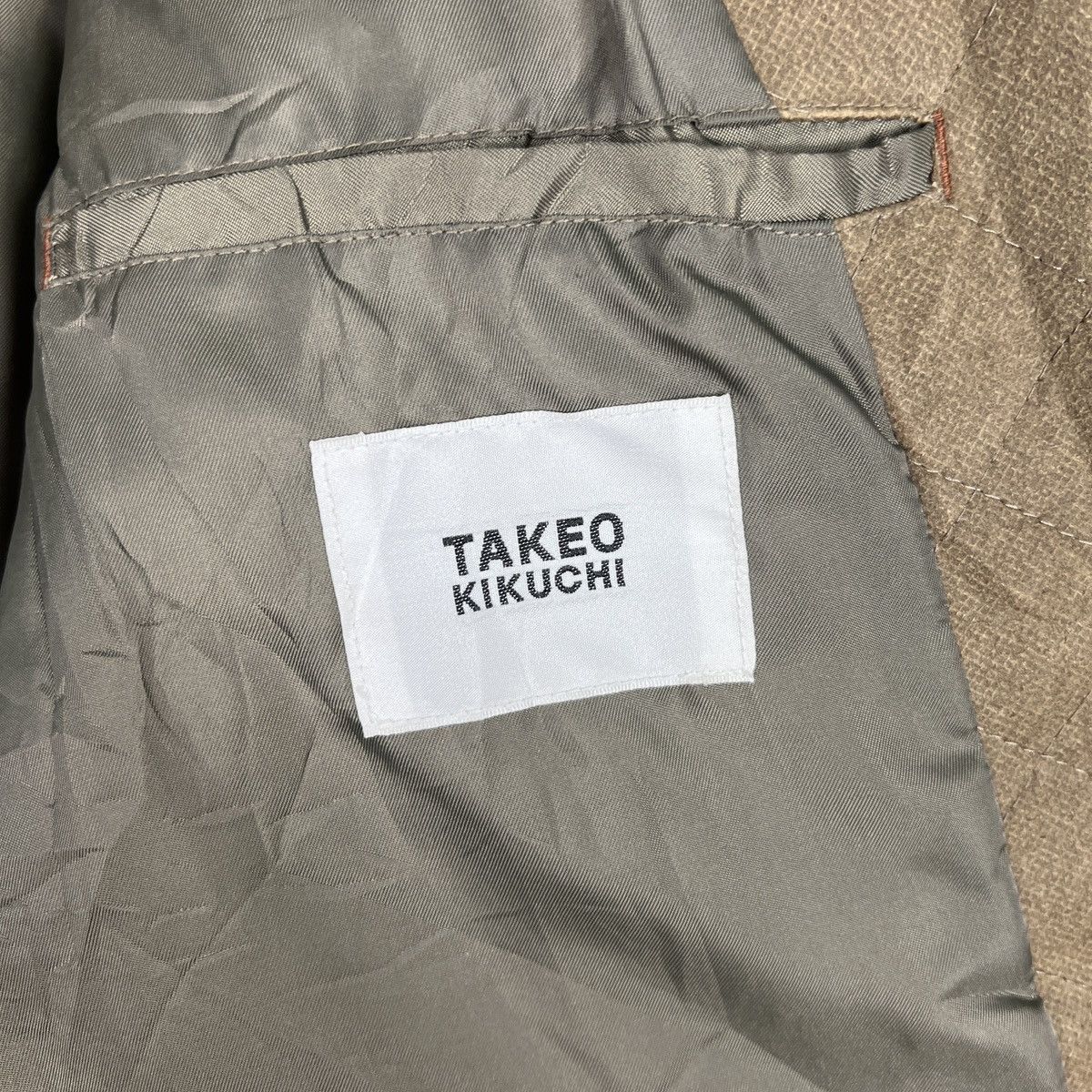 Takeo Kikuchi 🔥 TAKEO KIKUCHI MOLESKIN QUILTED JACKET Size US M / EU 48-50 / 2 - 15 Thumbnail