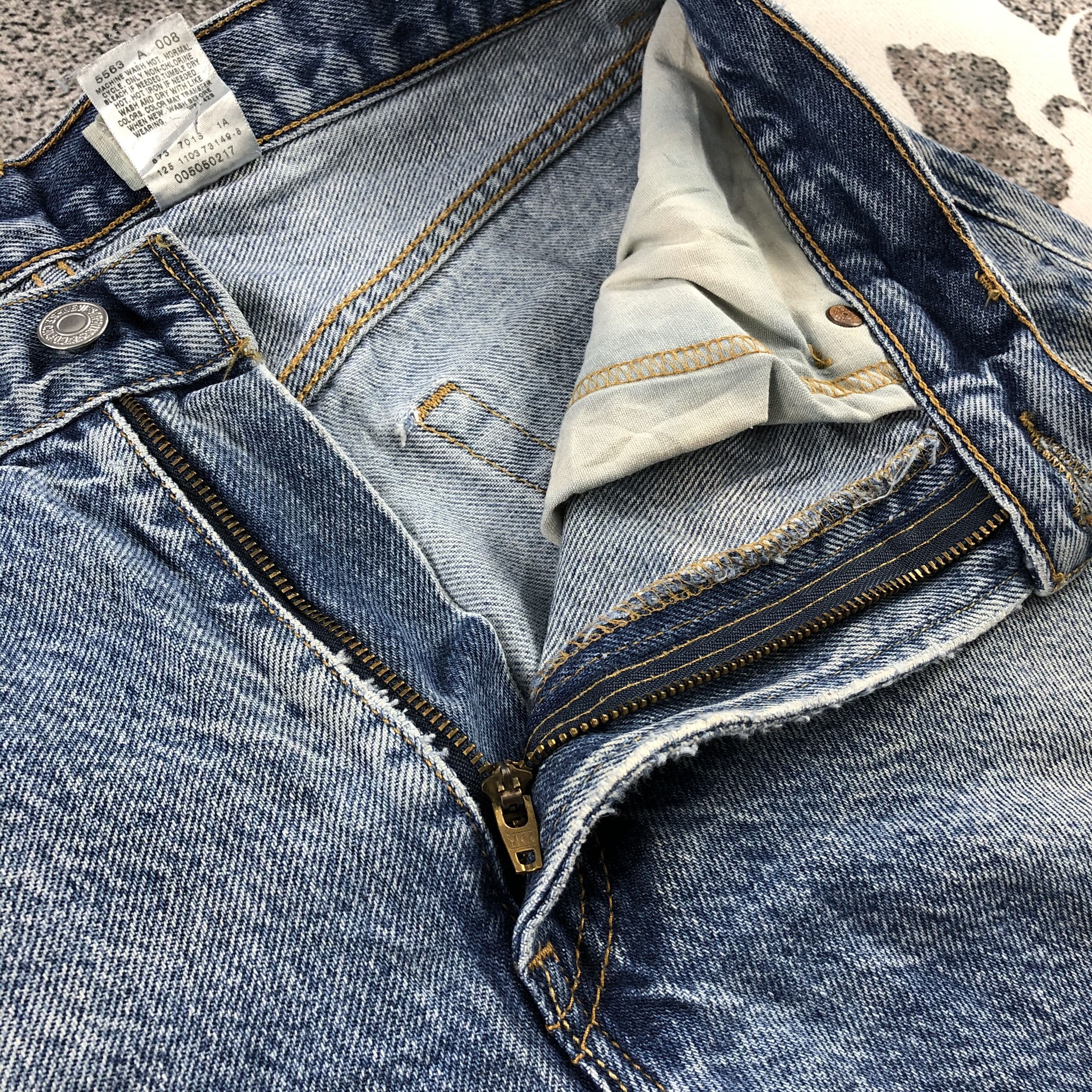 Levi's Vintage Levi's 505 Jeans Distressed Denim KJ880 Size US 32 / EU 48 - 11 Thumbnail