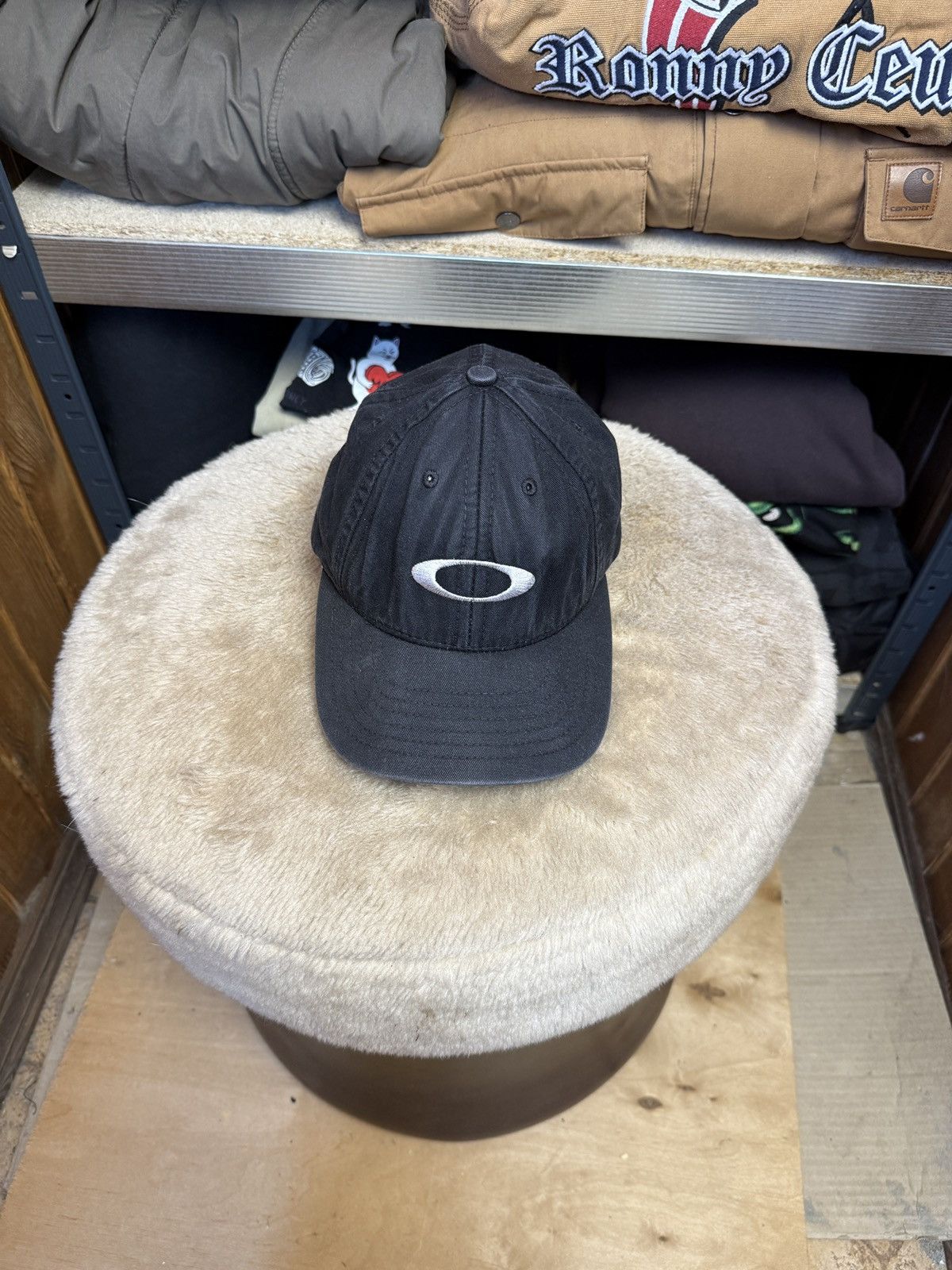 Oakley 90s Oakley Cap Hat Faded Xyz Optics Size ONE SIZE - 3 Thumbnail