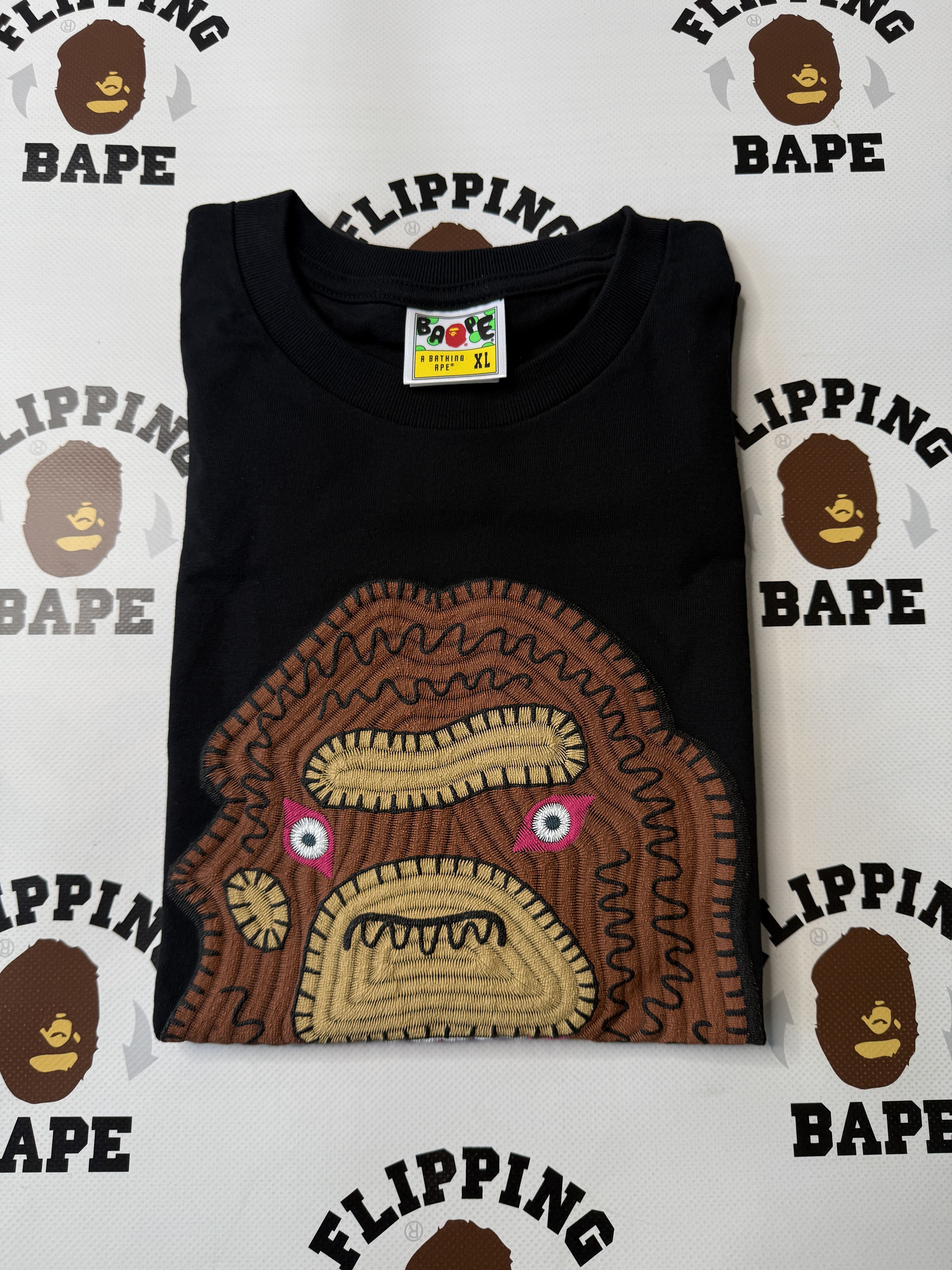 Bape BAPE EMBROIDERY STYLE SOUVENIR LOGO TEE (2025) Size US XL / EU 56 / 4 - 9 Thumbnail