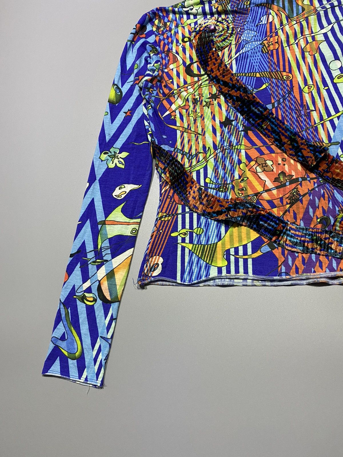 Issey Miyake SS14 Printed Top Size M / US 6-8 / IT 42-44 - 13 Thumbnail