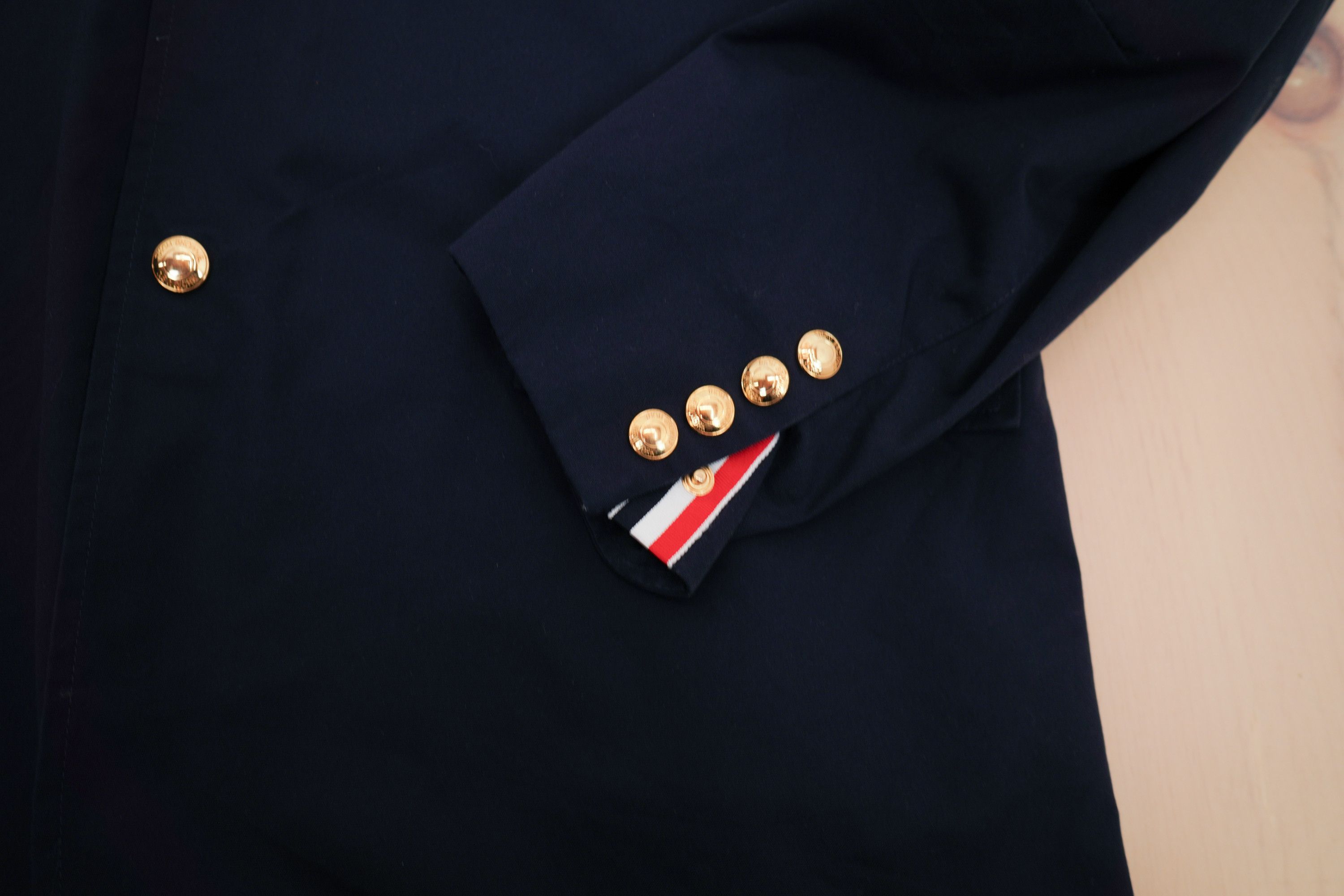 Thom Browne Thom Browne Navy Hooded Jacket Size US XL / EU 56 / 4 - 8 Thumbnail