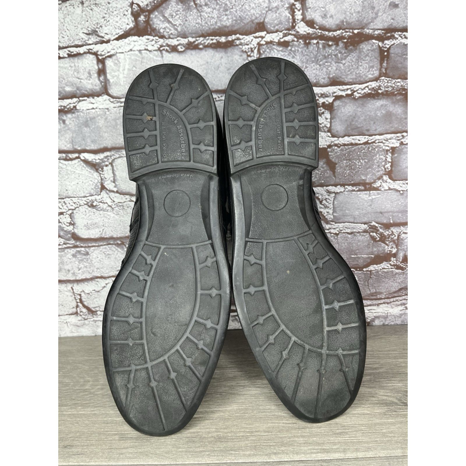 Bacco Bucci Bacco Bucci Llorente Black Genuine Leather Calfskin Side Str Size US 12 / EU 45 - 14 Thumbnail