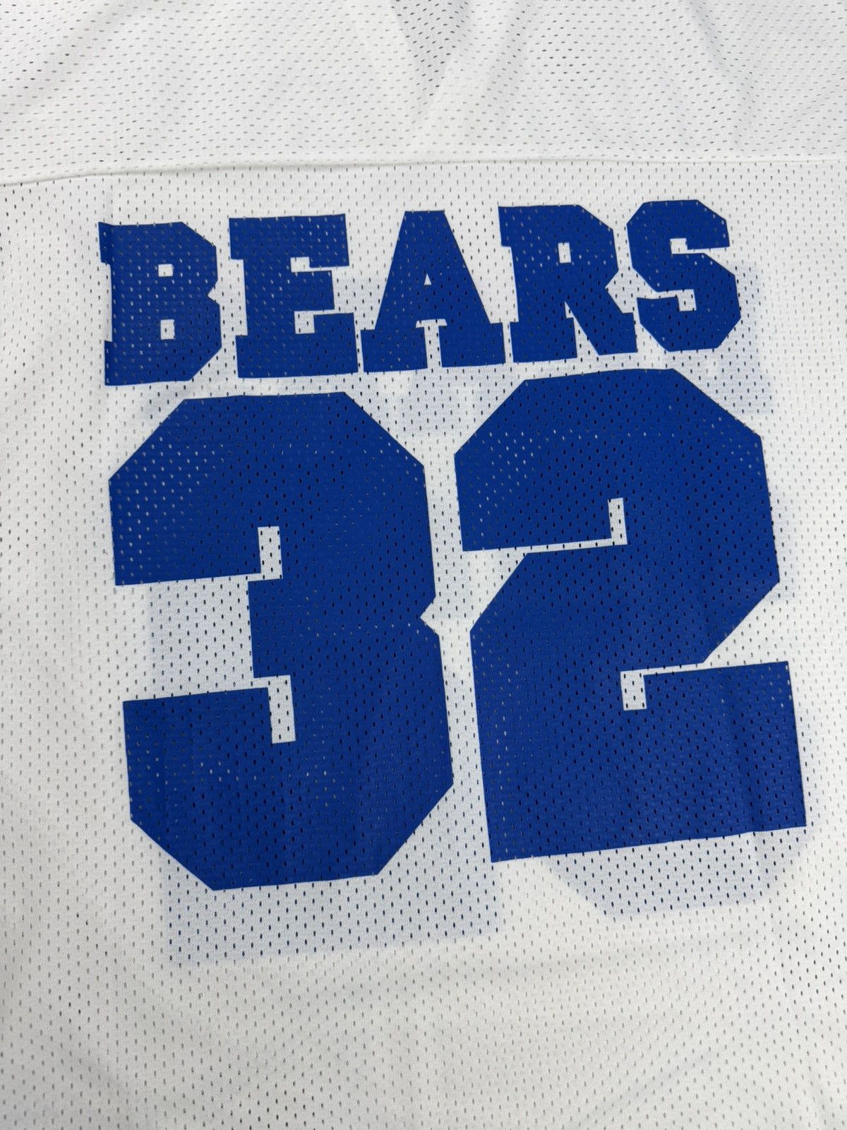 NFL Vintage NFL Chicago Bears #32 Mesh Football Jersey White USA Size US XL / EU 56 / 4 - 11 Thumbnail