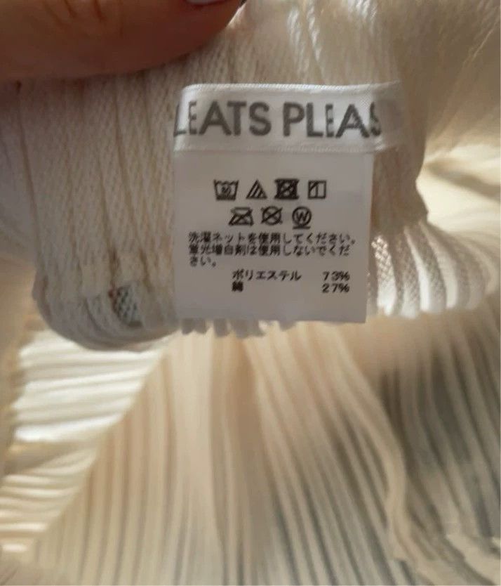 Issey Miyake Issey Miyake size:2 White pleated pants Size 42" / US 20 - 4 Thumbnail