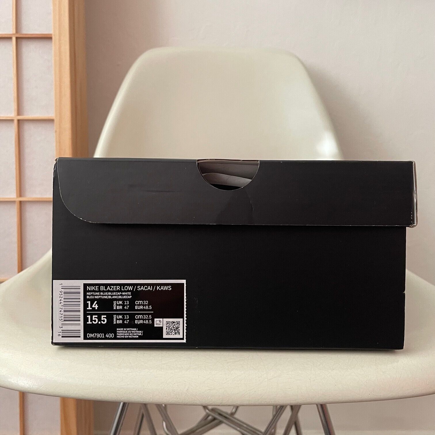 Kaws × Nike × Sacai Blazer Low Neptune Blue NEW Size US 14 / EU 47 - 10 Thumbnail