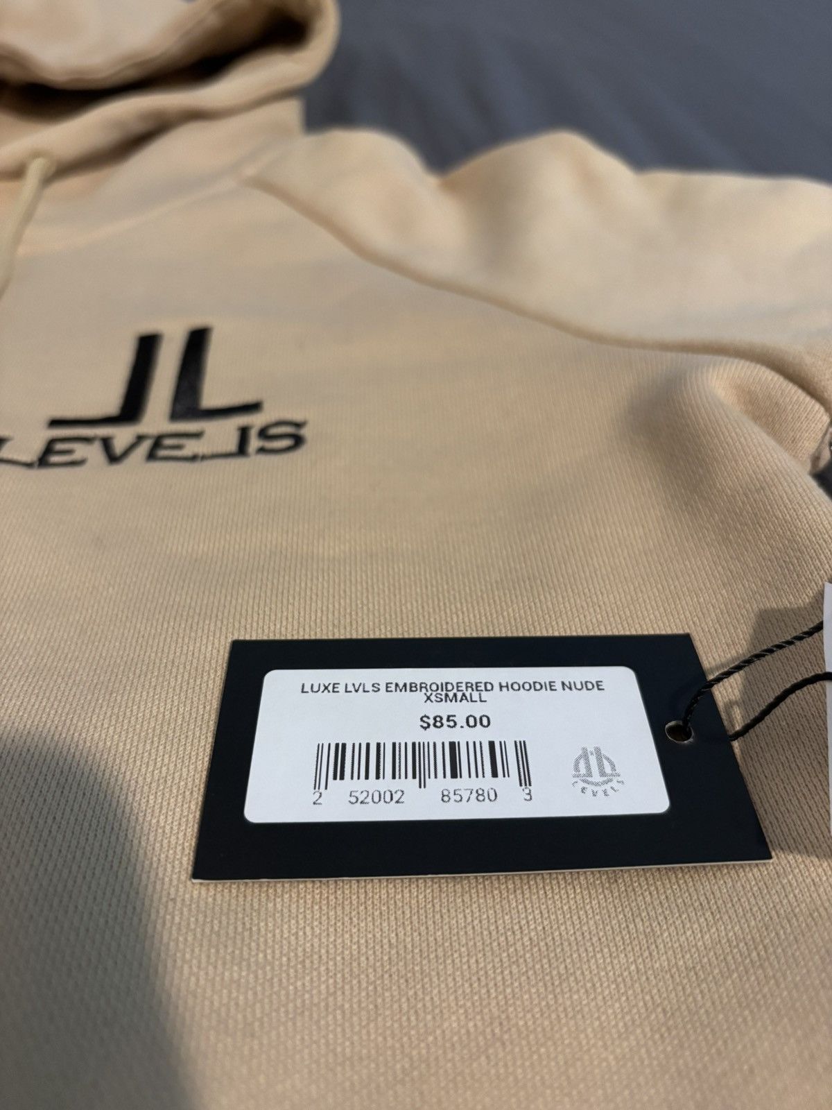 Other LUXE LVLS EMBROIDERED HOODIE | NUDE Size US XS / EU 42 / 0 - 5 Thumbnail