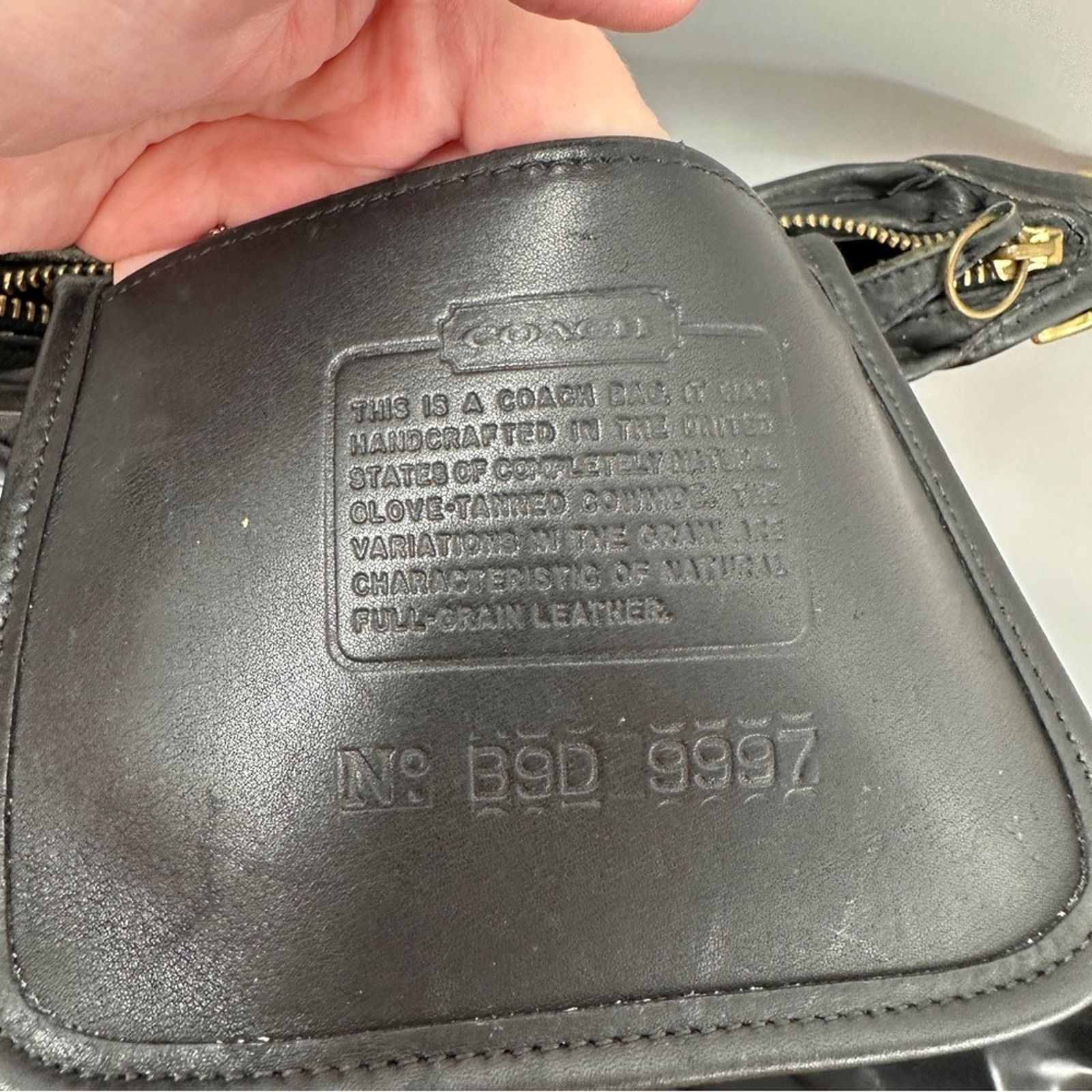 Coach Vintage Coach 9997 Legacy Black Genuine Leather Crossbody Size ONE SIZE - 11 Thumbnail