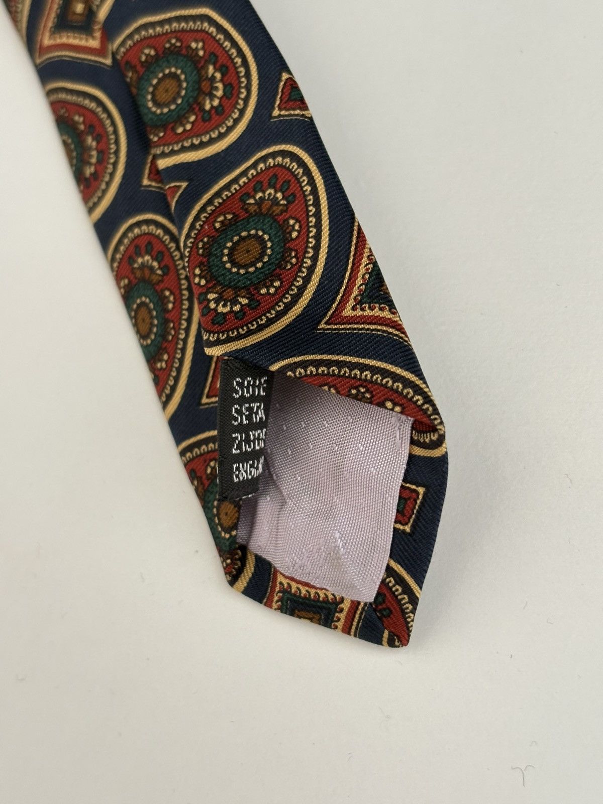 Vintage Vintage Yves Saint Laurent Silk Tie Size ONE SIZE - 4 Thumbnail