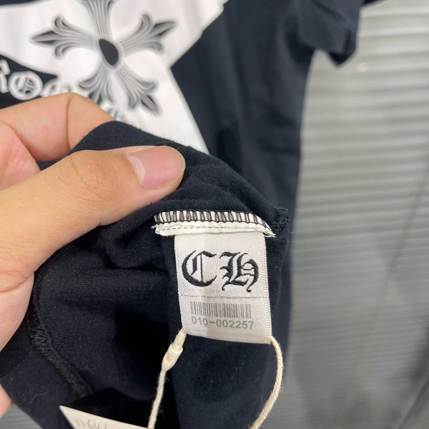 Chrome Hearts Chrome Hearts Pentagram Sanskrit Black Short Sleeve S Size S / US 4 / IT 40 - 8 Thumbnail