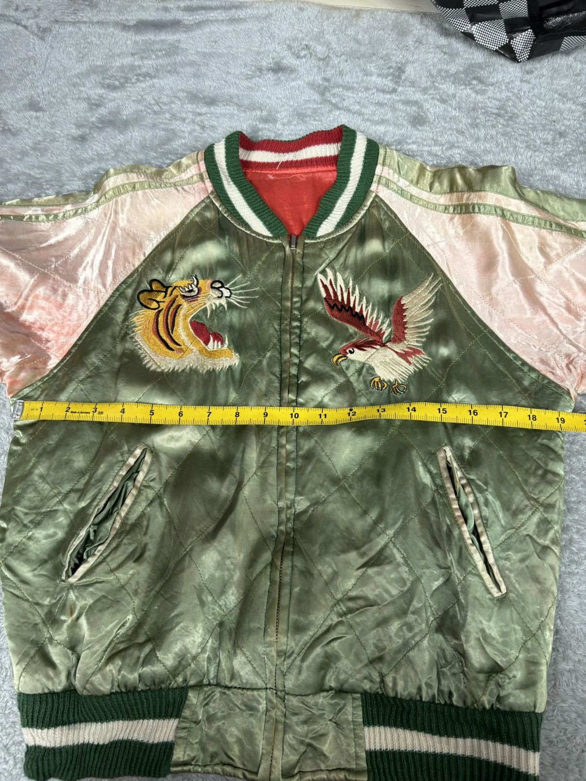 Toyo Enterprises Pearl Diver Sukajan Tiger Jacket Size US M / EU 48-50 / 2 - 13 Thumbnail