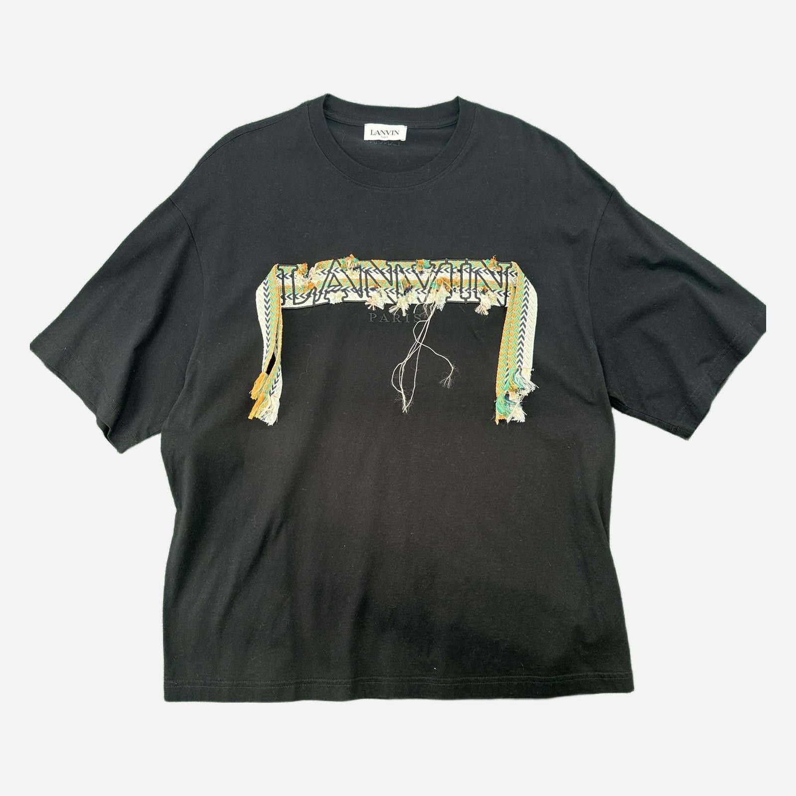 Lanvin Lanvin Oversized Curb Tee XL Used Size US XL / EU 56 / 4 - 1 Thumbnail