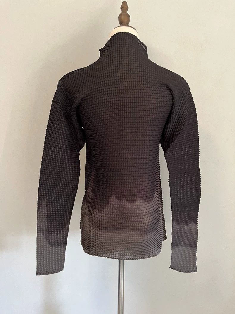Issey Miyake Issey Miyake size:2 Black main line ink-wash long-sleeved Size M / US 6-8 / IT 42-44 - 3 Thumbnail