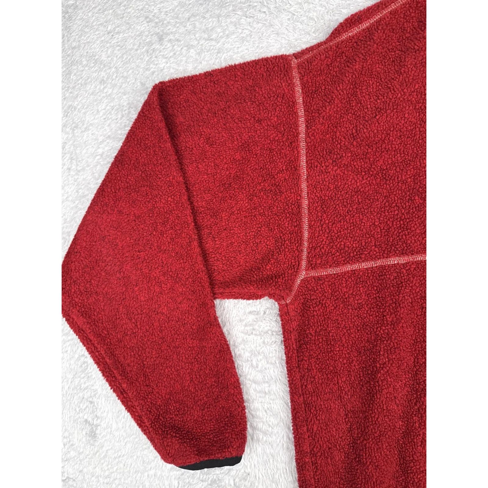 Vintage VINTAGE Columbia Sweater Mens 2XL Red Fleece Crewneck Pullover Made USA 2000s Size US XXL / EU 58 / 5 - 3 Thumbnail