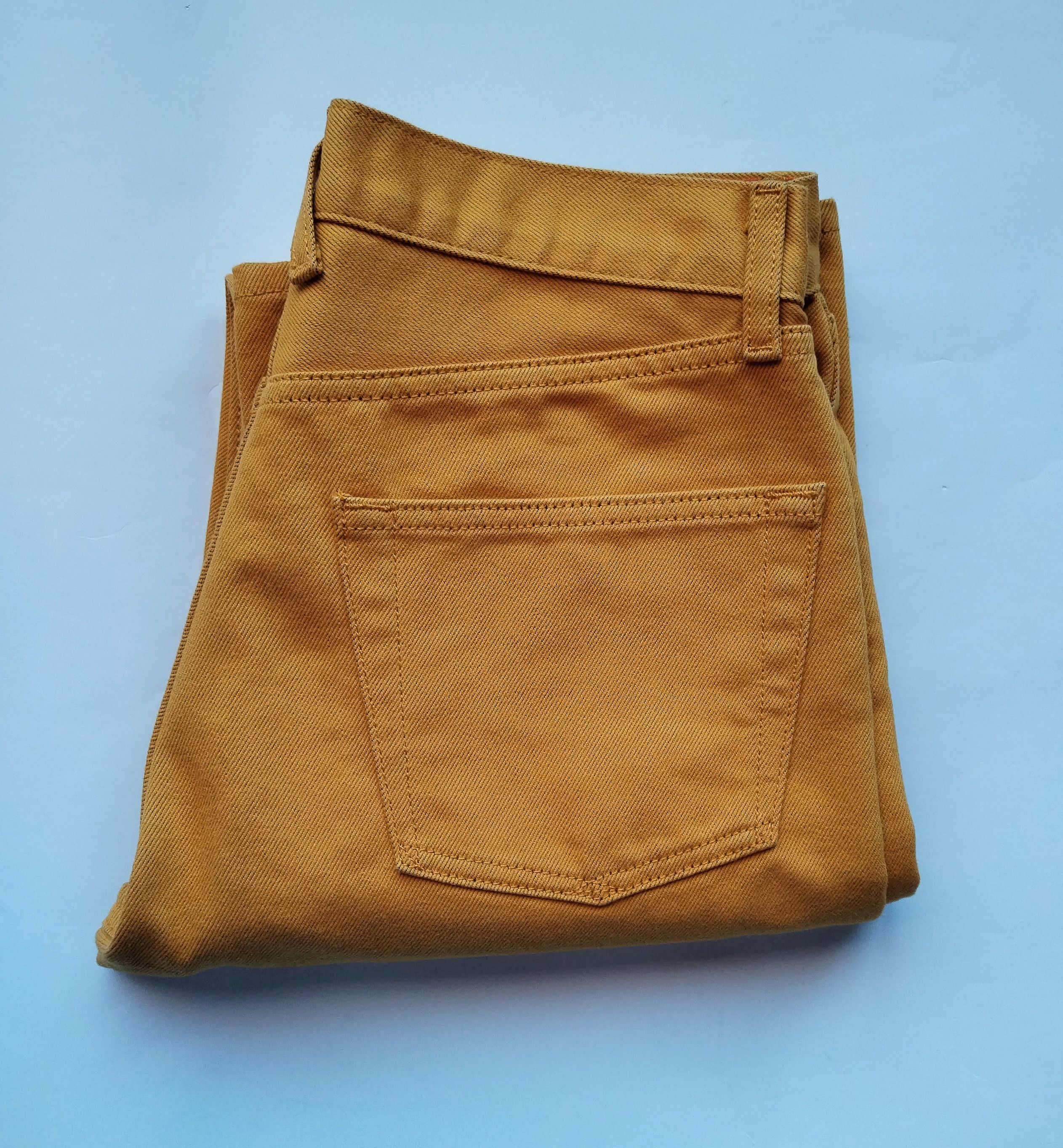 Calvin Klein × Heron Preston Rusty yellow jeans Size US 30 / EU 46 - 6 Thumbnail