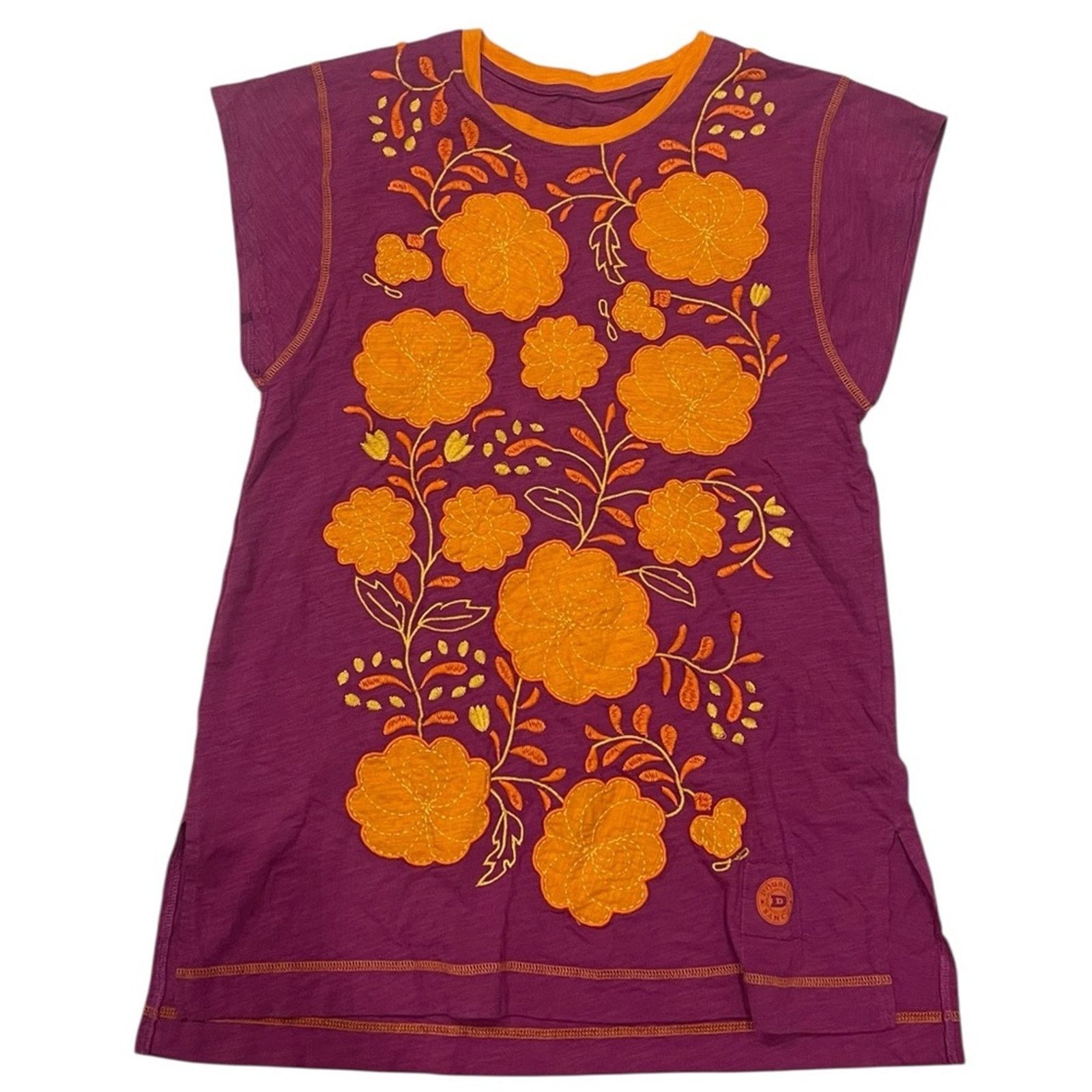 Double D Ranch Double D Ranch Purple and Orange Top Size:XS Size XS / US 0-2 / IT 36-38 - 1 Thumbnail