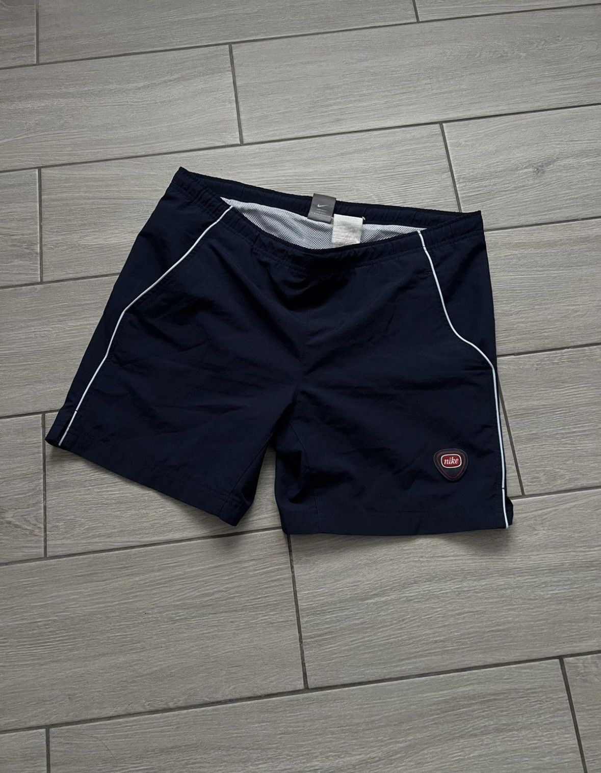 Nike Nike vintage Shorts Y2k Drill Blue Size US 32 / EU 48 - 2 Thumbnail