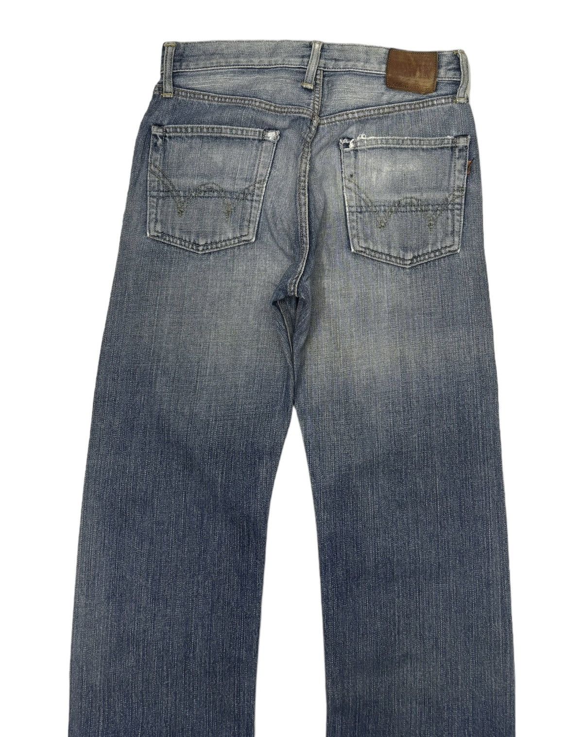 Edwin EDWIN 505zxx SELVEDGE DISTRESSED DENIM JEANS Size US 29 - 7 Thumbnail