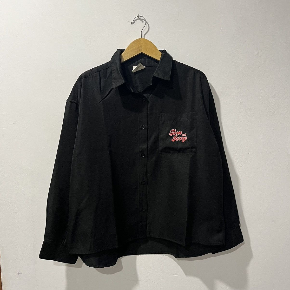Cartoon Network Tom And Jerry Embroidered Ls Button Up Size US L / EU 52-54 / 3 - 4 Thumbnail