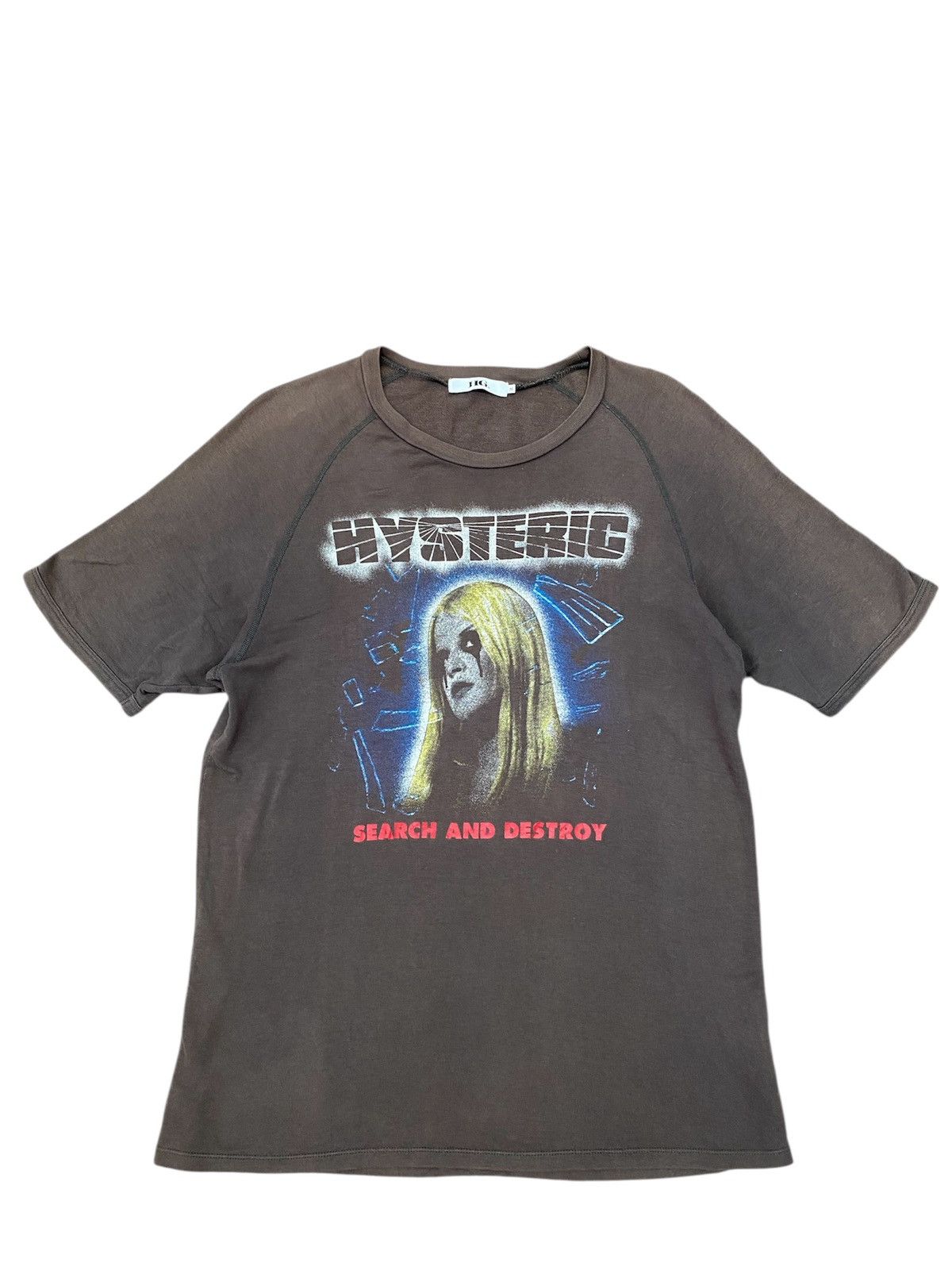 Hysteric Glamour Vintage Hysteric Glamour Search And Destroy Sun faded Tee Size US M / EU 48-50 / 2 - 1 Thumbnail