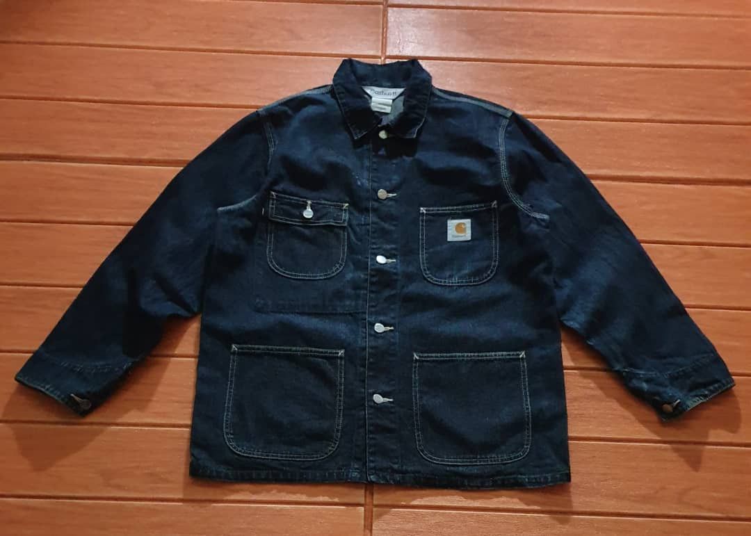 Carhartt 💥Carhartt worker chore blue colour jacket Size US L / EU 52-54 / 3 - 5 Thumbnail