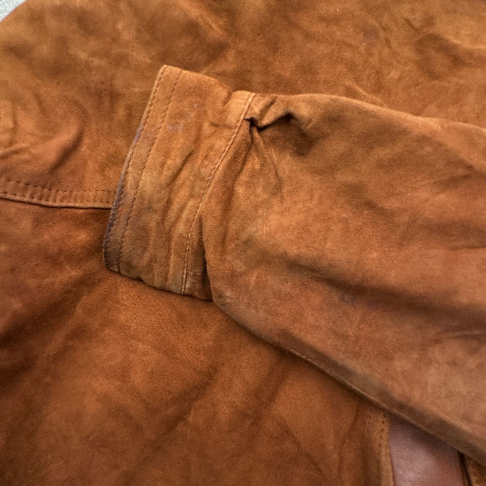 Bruno Magli Vintage Bruno Magli Bomber Suede Leather Jacket 38 Medium Size US M / EU 48-50 / 2 - 11 Thumbnail