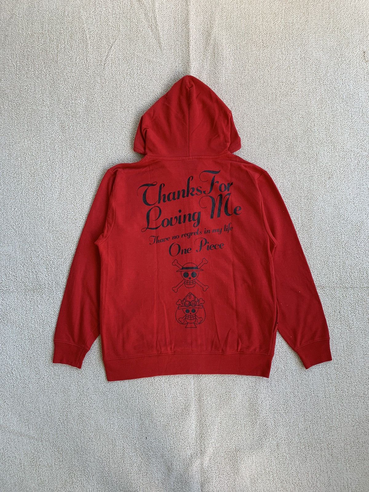 Japanese Brand × One Piece One Piece Thanks ForLoving Me Zip Hoodie Size US L / EU 52-54 / 3 - 2 Thumbnail
