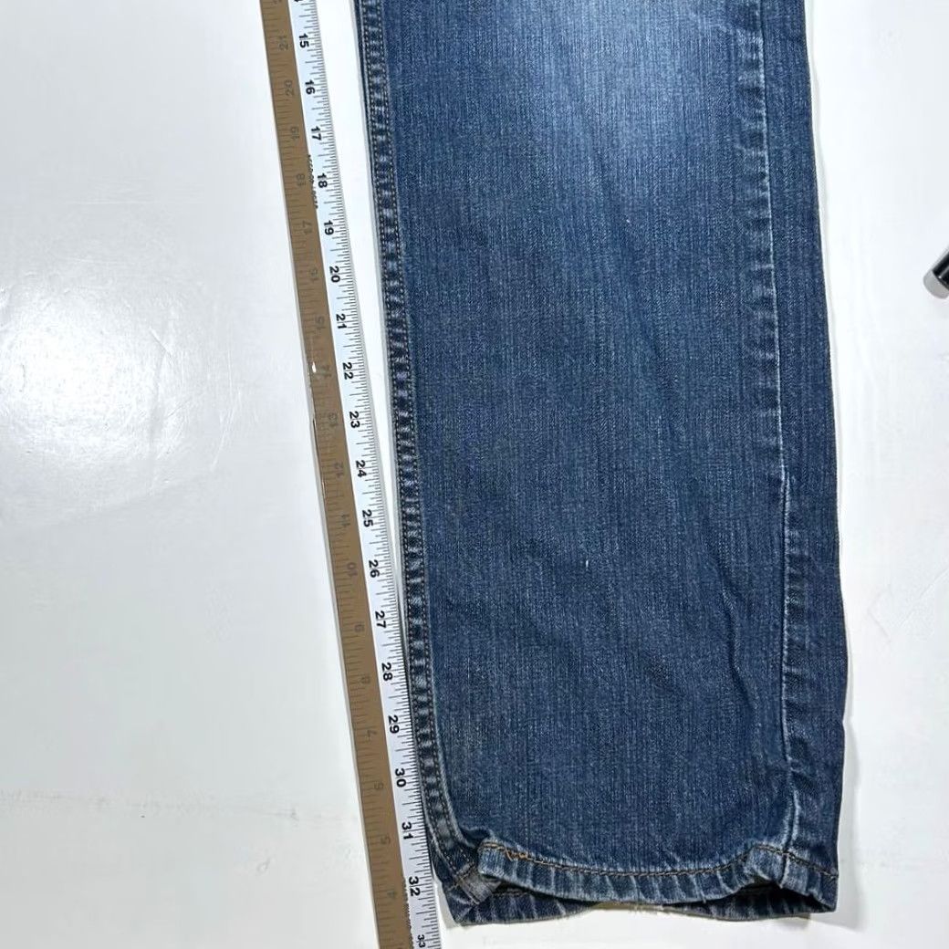 Levi's VINTAGE Levi's 505 Straight Jeans Denim Medium Wash Men 34x34 Blue Straight Men Jeans Size US 34 / EU 50 - 5 Thumbnail