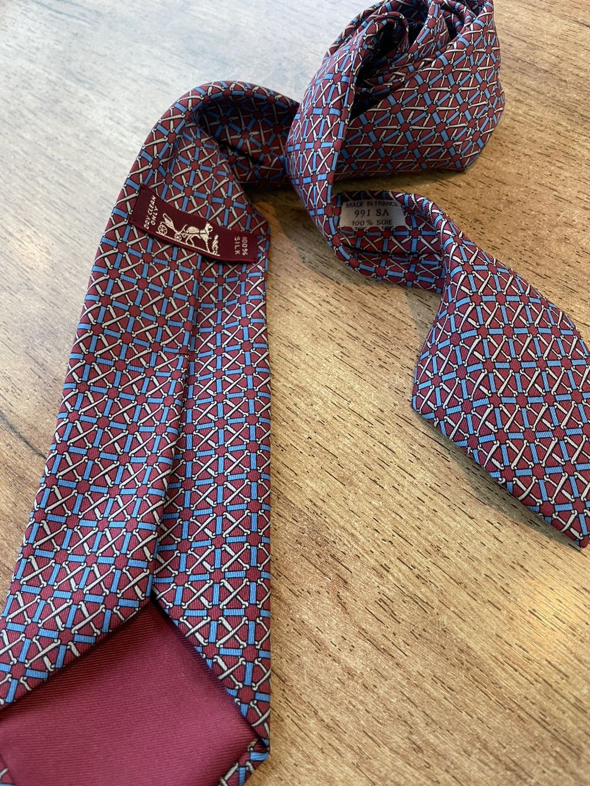 Hermes Hermes Tie Very Rare 💗 Size ONE SIZE - 1 Thumbnail