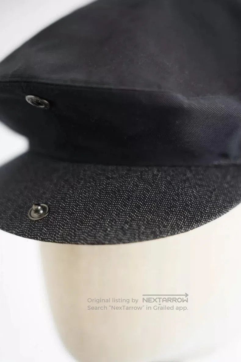 Yohji Yamamoto Yohji Yamamoto Black Baseball Cap. Size ONE SIZE - 5 Thumbnail