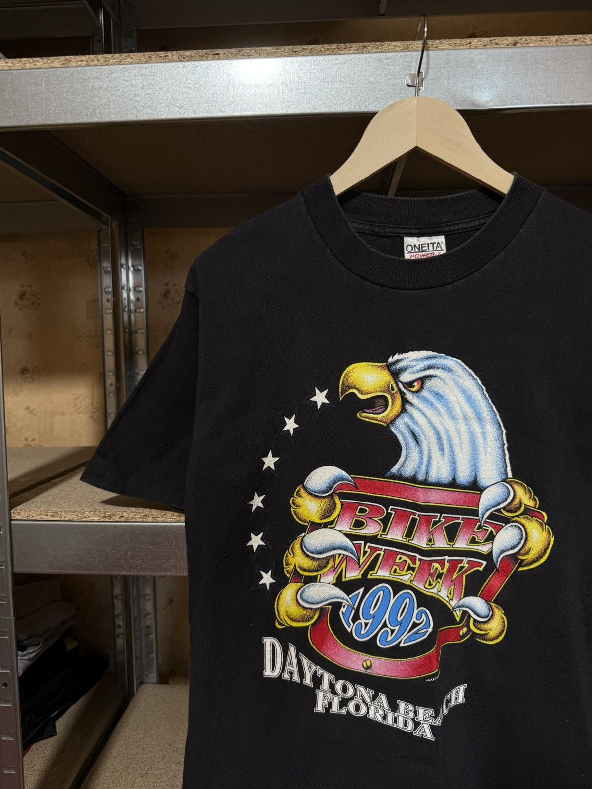 Harley Davidson × Vintage Vintage Bike Week Daytona Beach Florida 1992 Retro T-Shirt Size US S / EU 44-46 / 1 - 3 Thumbnail