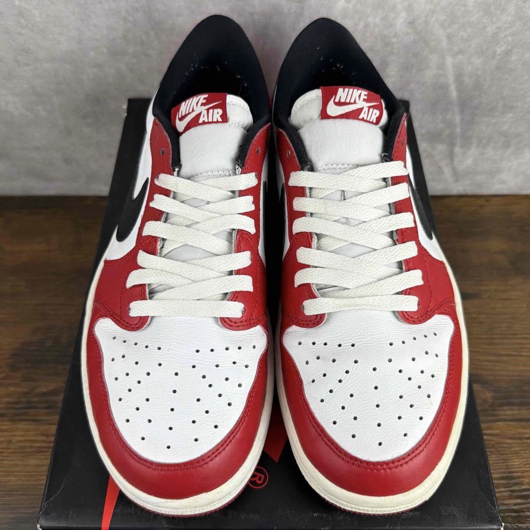 Jordan Brand Air Jordan 1 Retro Low OG Chicago 2016 Size 9.5 705329-600 Size US 9.5 / EU 42-43 - 5 Thumbnail