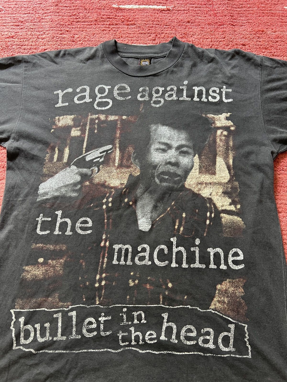 Band Tees Rage Against The Machine Faded Black tshirr rare Size US XL / EU 56 / 4 - 5 Thumbnail