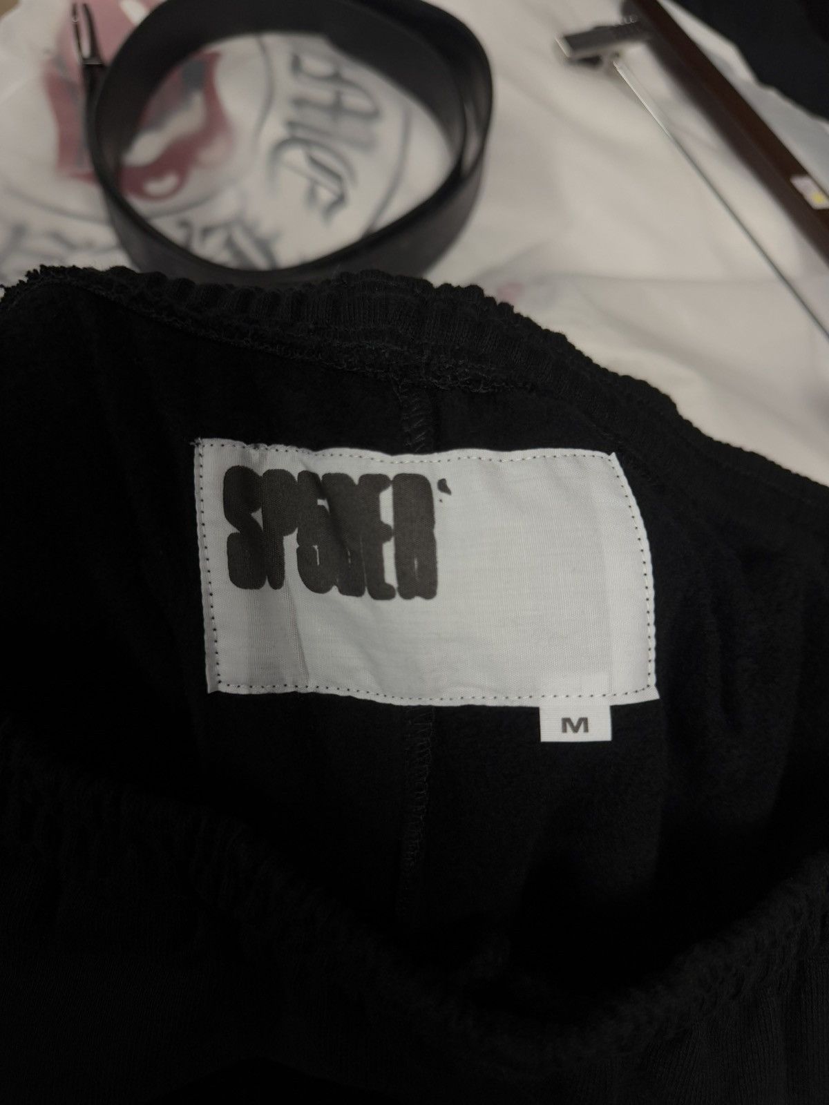 Sp5der Sp5der Worldwide Black Sweatpants (2025) Size Medium (NEW) Size US 31 - 5 Thumbnail