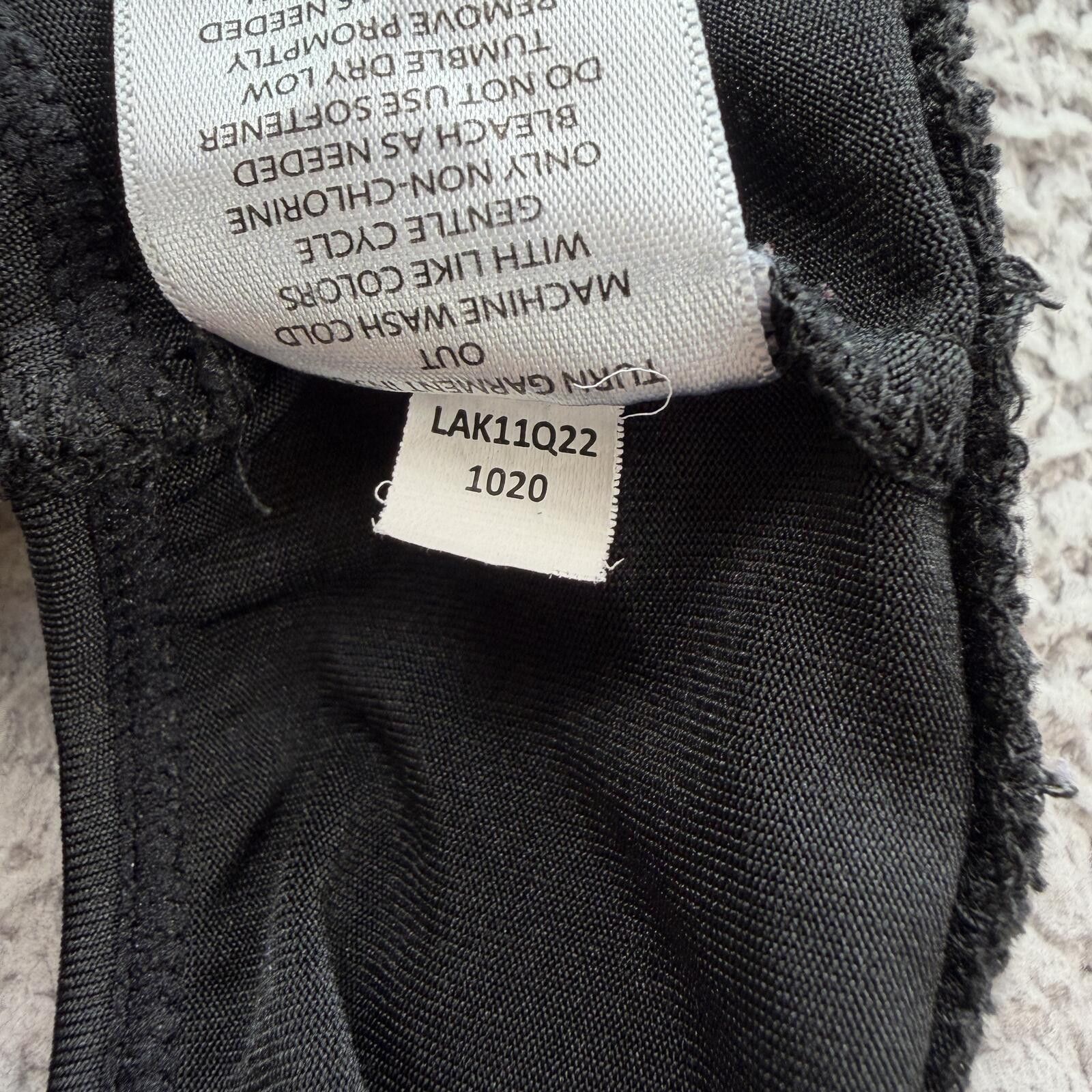 New Balance New Balance Black Racerback Sports Bra Women’s Medium Size ONE SIZE - 5 Thumbnail