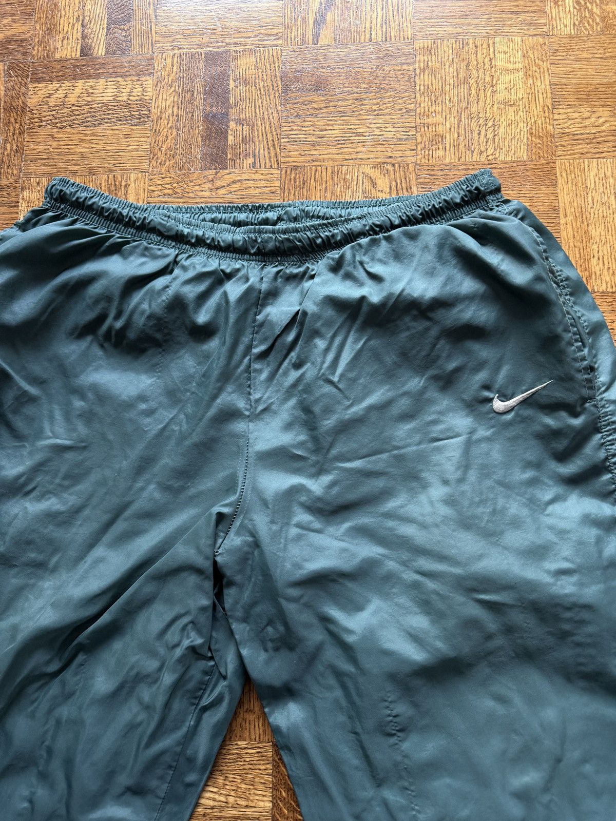 Nike Vintage 90s Nike Lined Track Warmup Windbreaker Pants Size US 34 / EU 50 - 3 Thumbnail