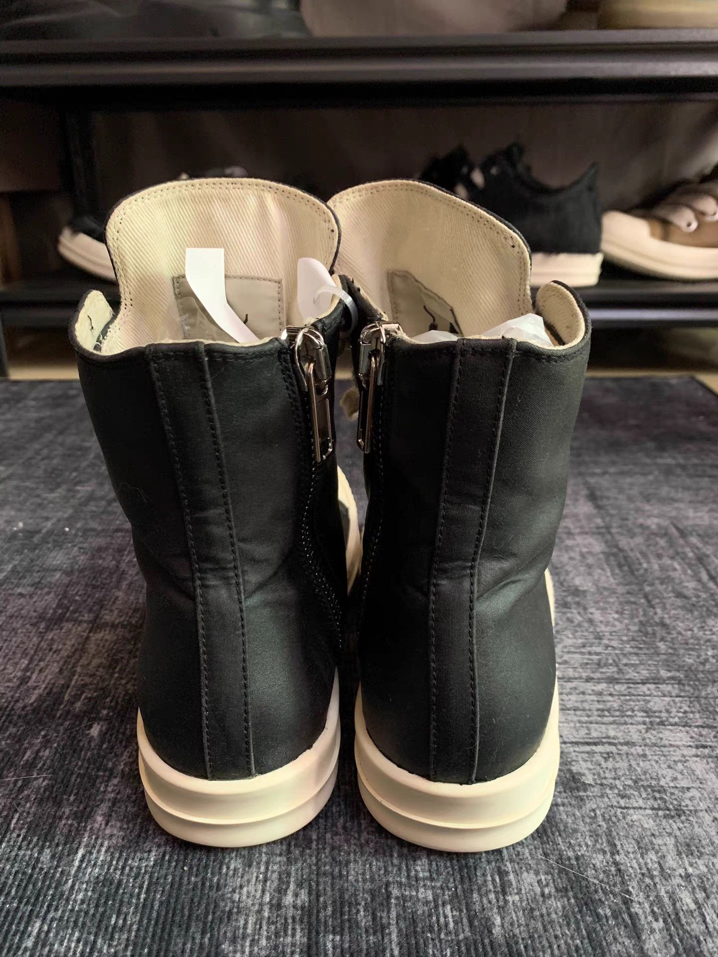 Rick Owens Rick Owens DRKSHDW Waxed Turbo Cyclops Size US 6 / IT 36 - 4 Thumbnail