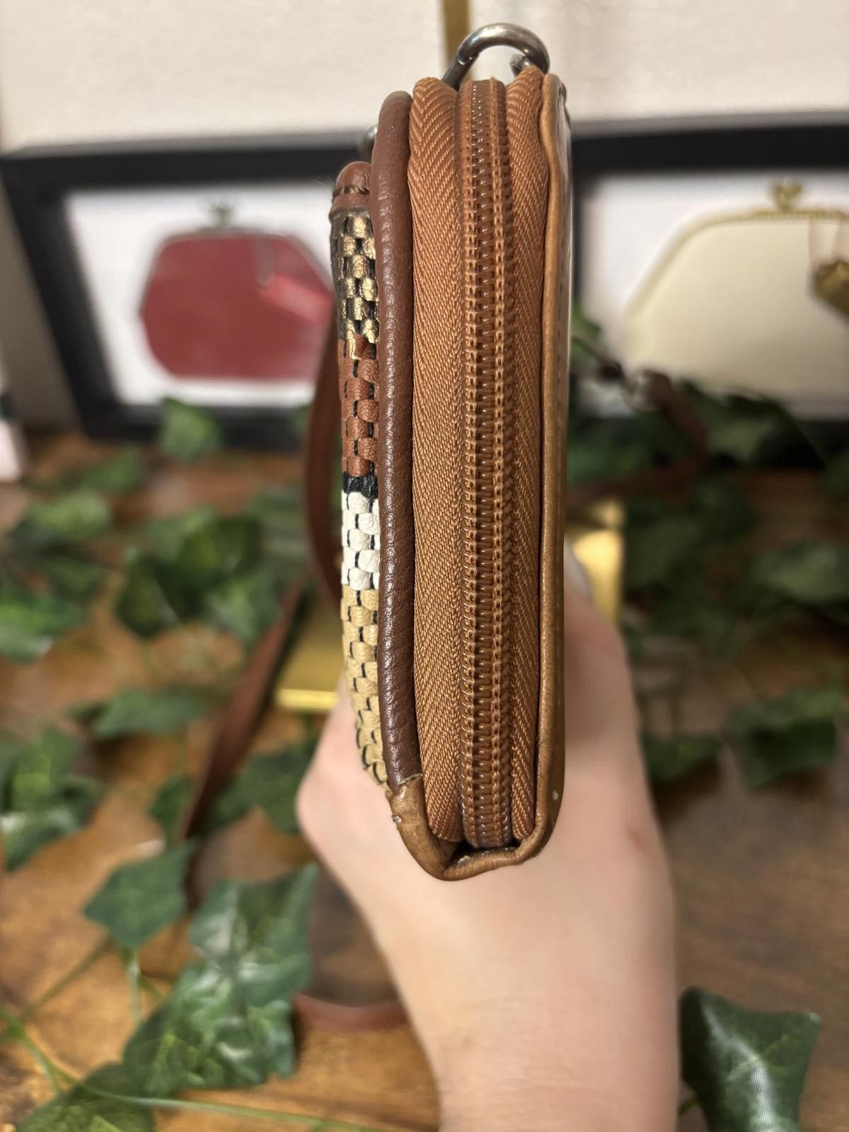 The Sak The Sak Woven Leather Crossbody Bag Size ONE SIZE - 5 Thumbnail