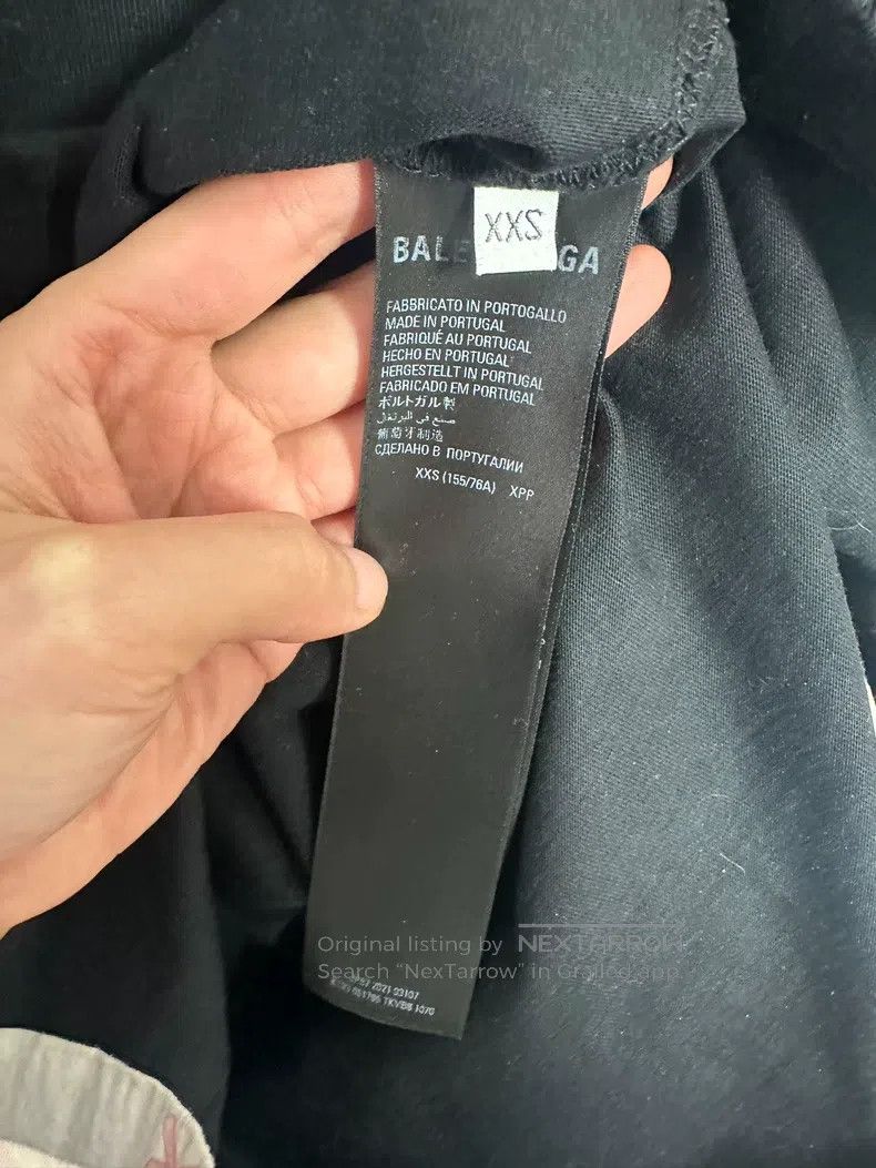 Balenciaga Balenciaga Short Sleeve with Large Holes Size US XXS / EU 40 - 3 Thumbnail